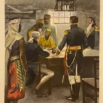 The signing of the Treaty to end the Barbary Wars