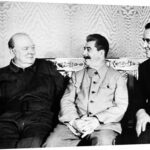 Churchill and Stalin sat together