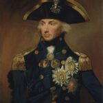 Portrait of Admiral Horatio Nelson.